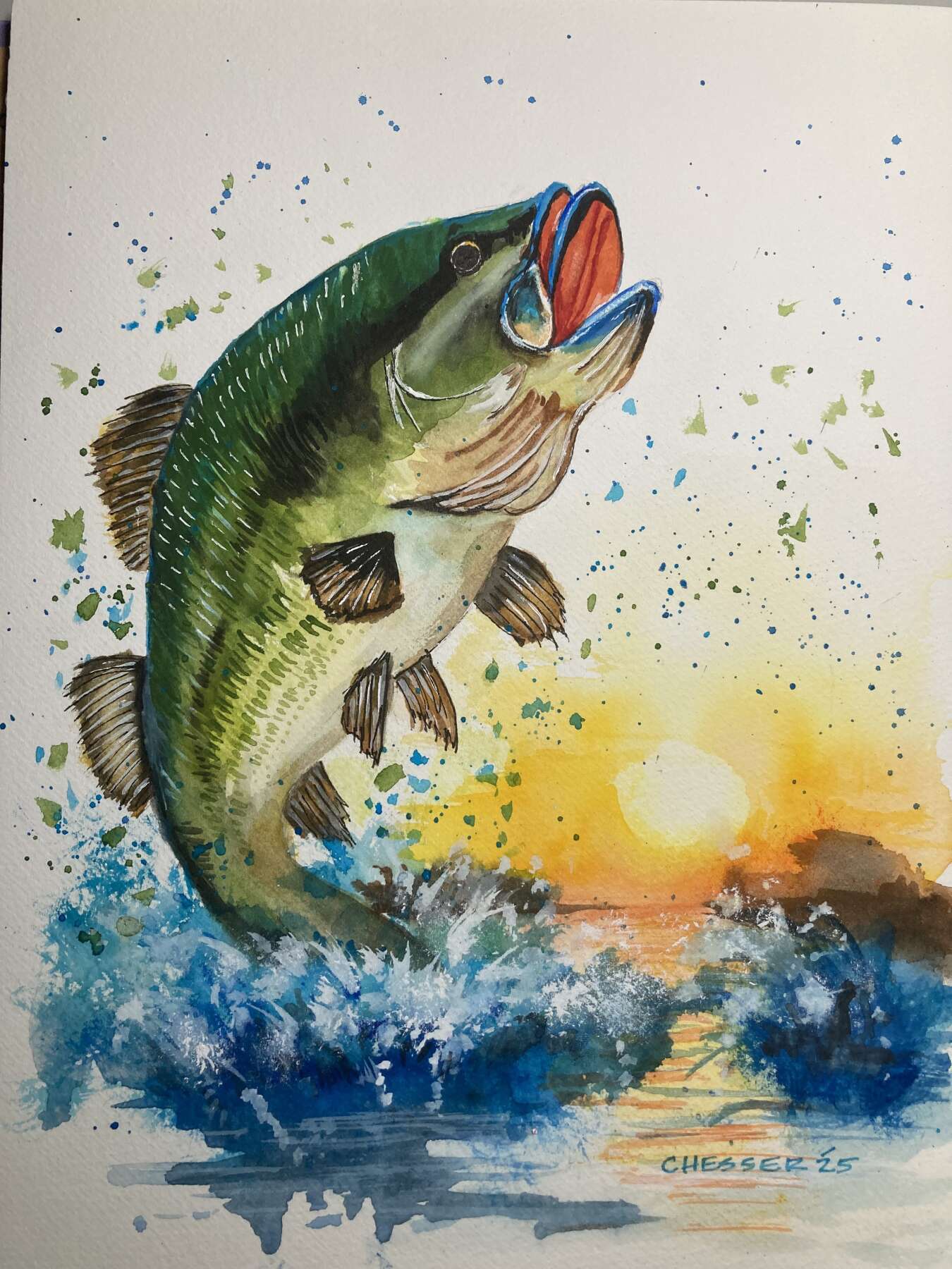 Leaping Bass