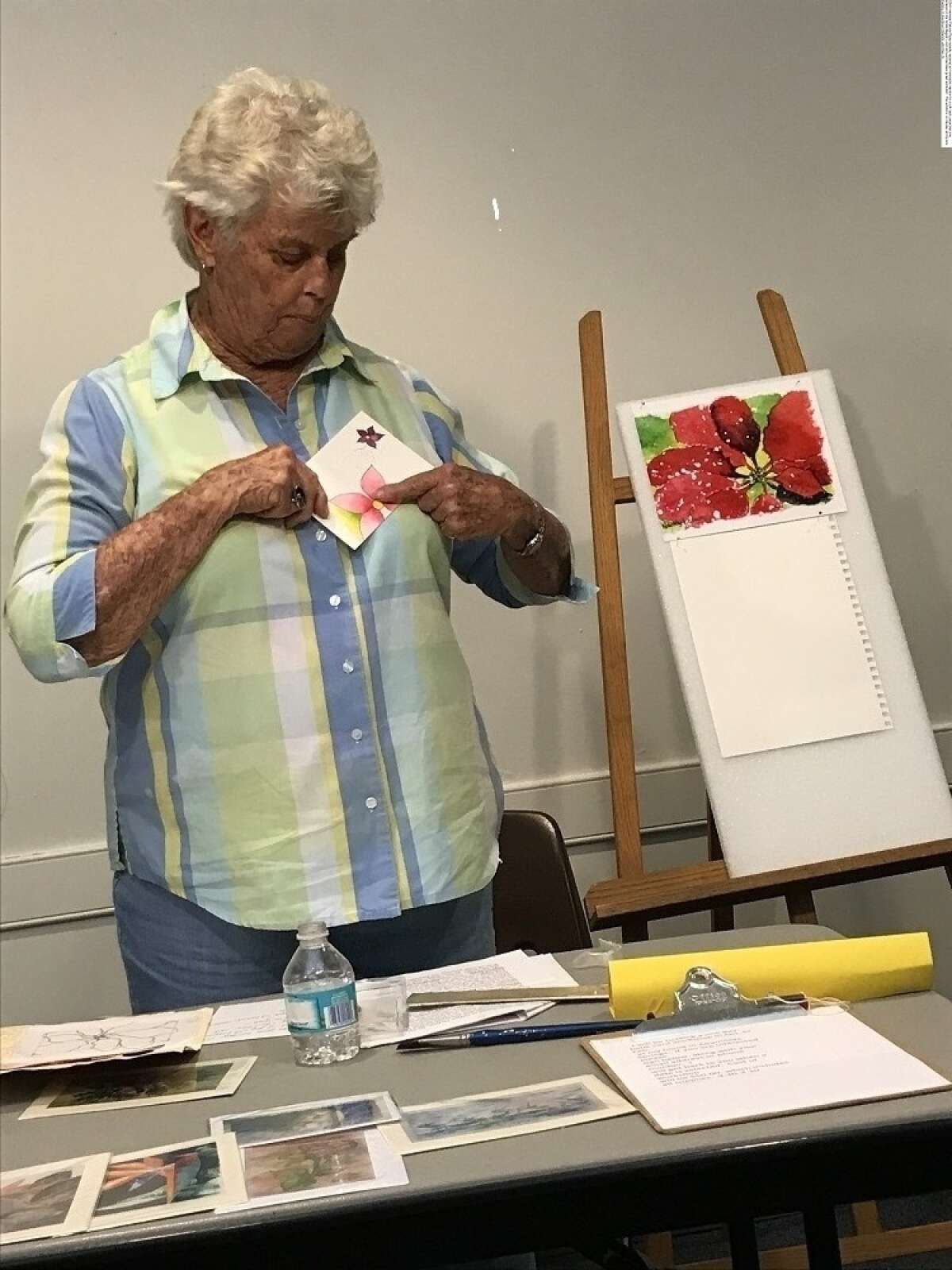 November Monthly Meeting and Art Demonstration