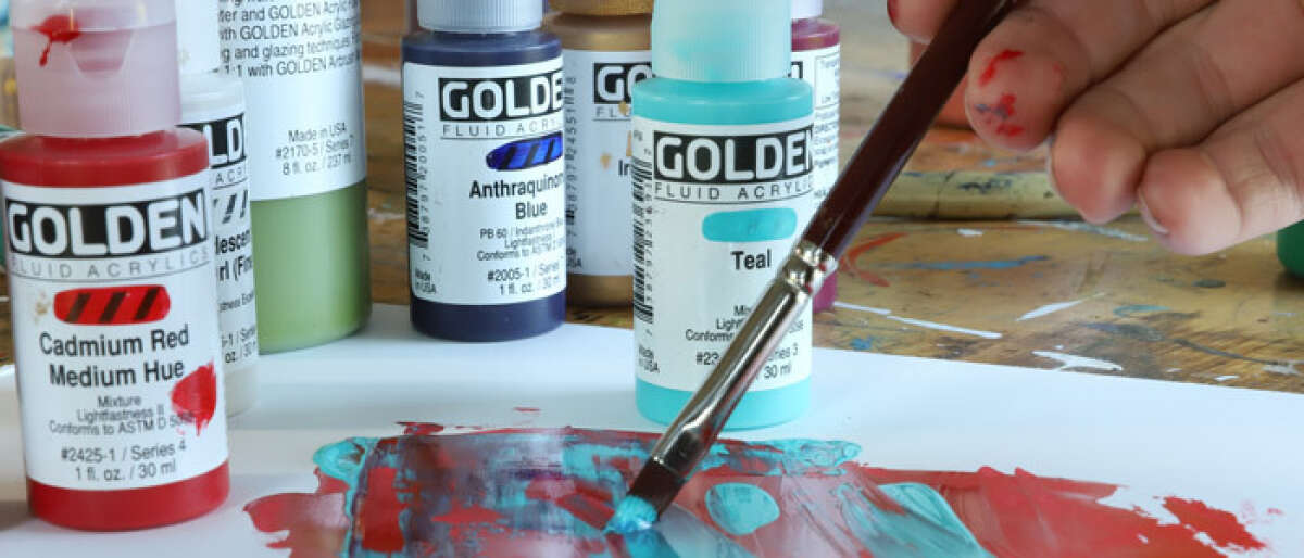 "Golden Artists Colors"  -  Kevin D. Tobin