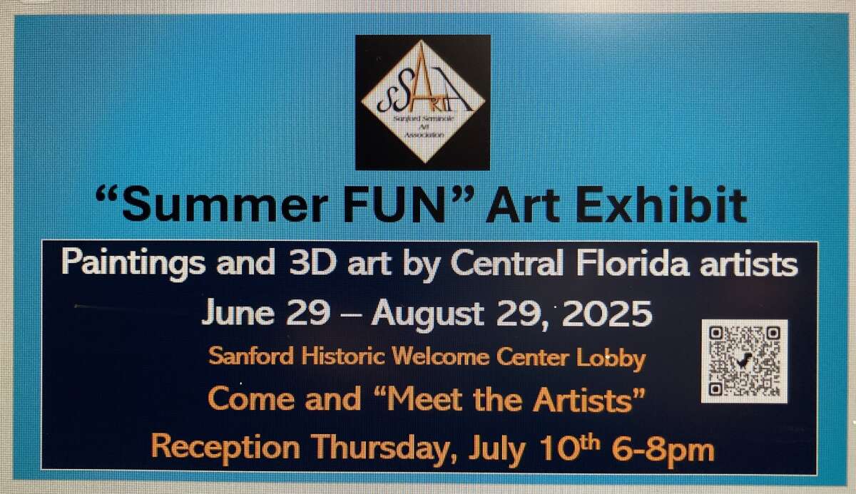 SSAA Artist's Reception - Sanford Historic Welcome Center