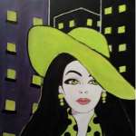 City Woman/SOLD in Green 