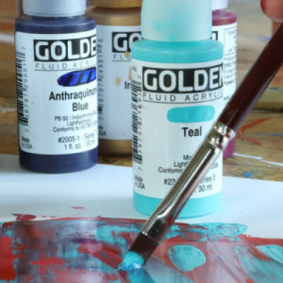 "Golden Artists Colors"  -  Kevin D. Tobin