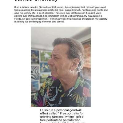 Artist Paint and Talk