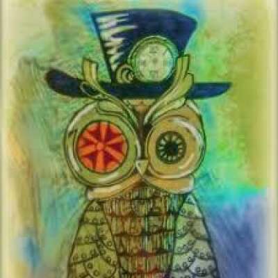 Regular Monthly Meeting -- Omar Otero, Oil Pastels