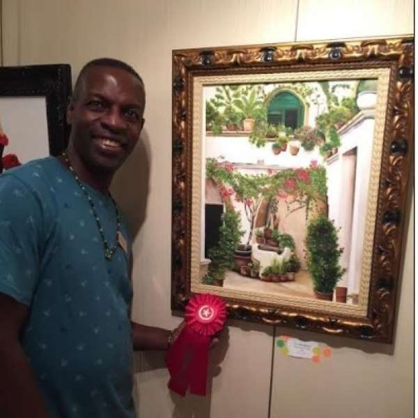 Kenneth Harris wins 2nd Place Casselberry Arthouse Everything Latin Exhibition