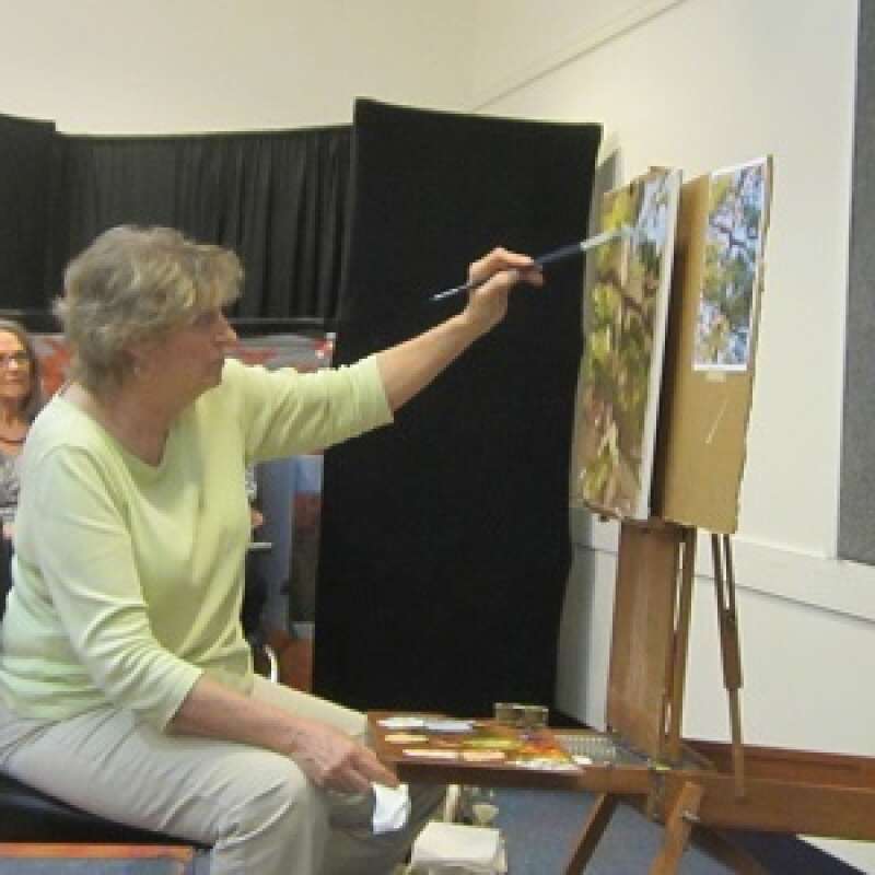 Cathy Chenet Oil Painting Demo