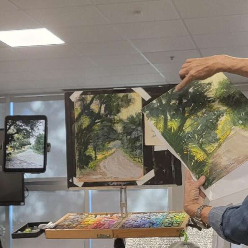 Barbara Ortiz - DEMO - Pastels & Plein Air - Nov 2024